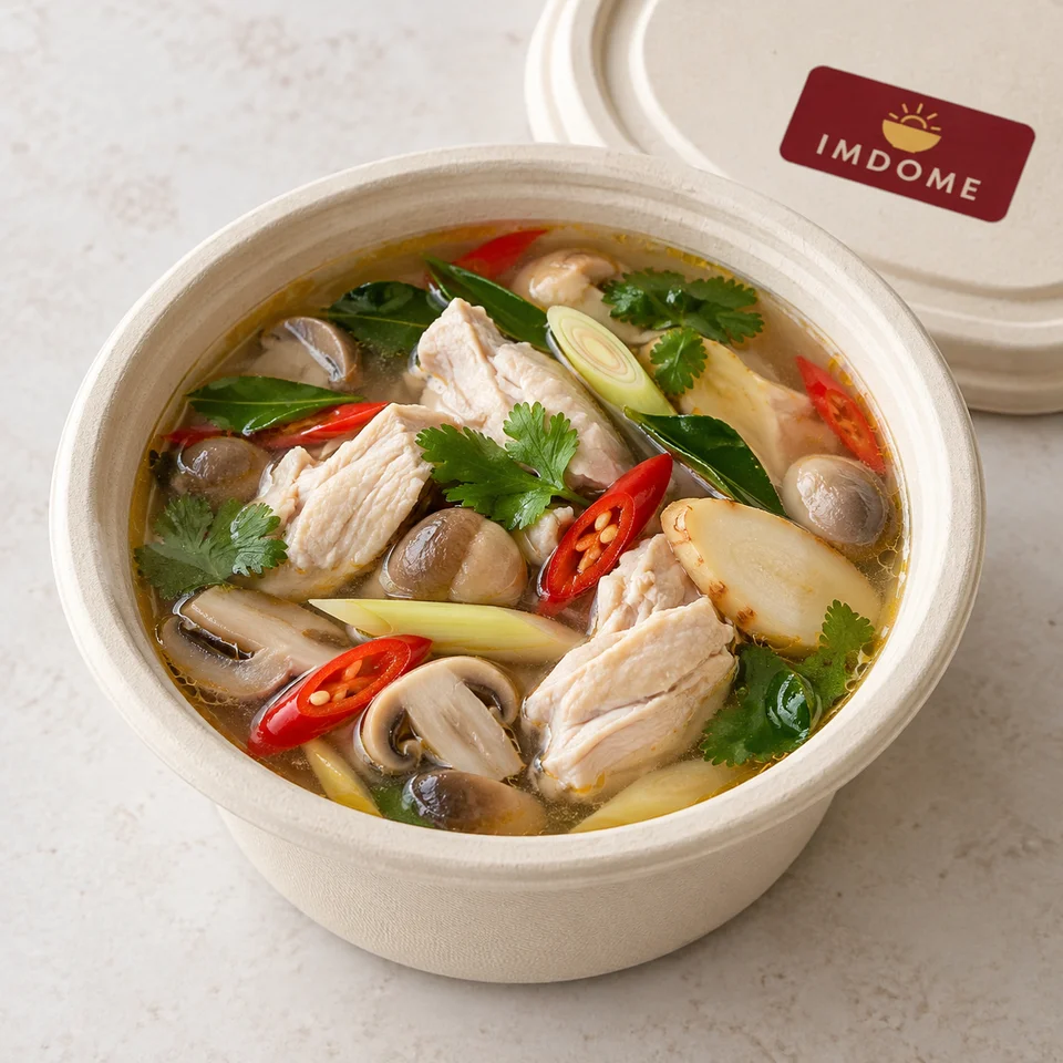 ต้มยำไก่น้ำใส
